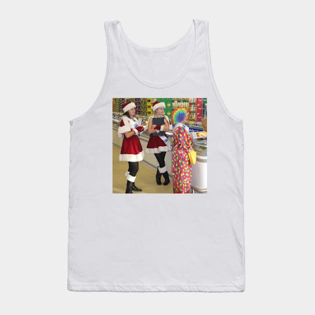 Saturday Shoppers Tank Top by JohnDalkin